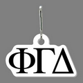 Zippy Clip & Phi Gamma Delta Tag W/ Tab